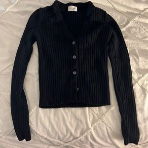 Aritzia black cardigan